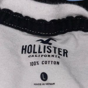 Hollister Long Sleeve Tee white